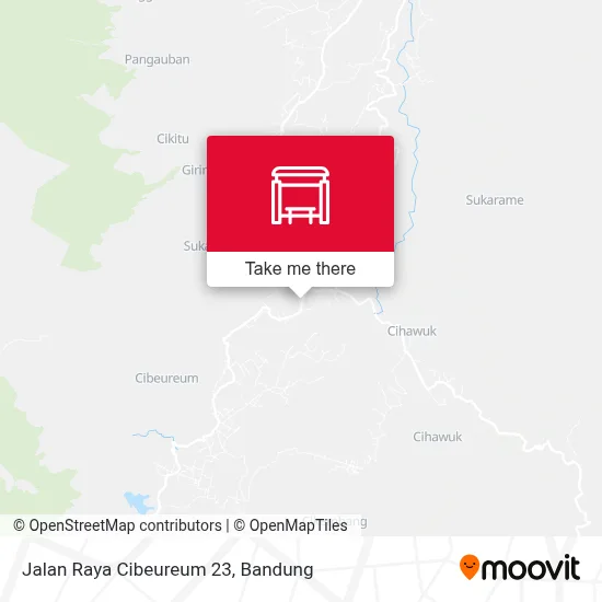 Jalan Raya Cibeureum 23 map