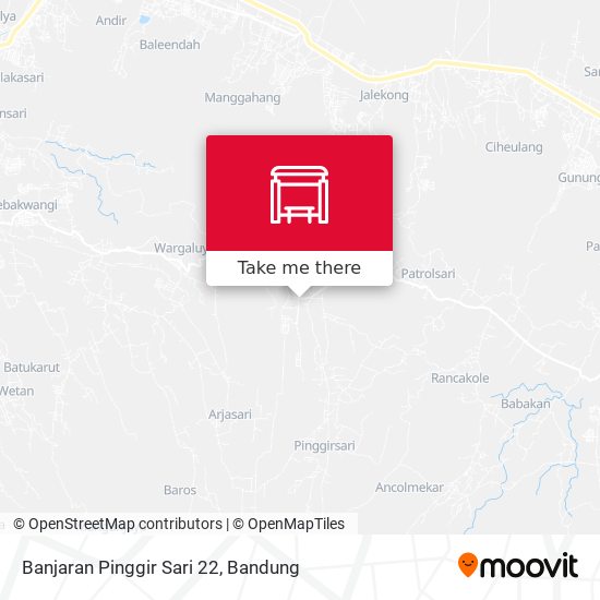 Banjaran Pinggir Sari 22 map