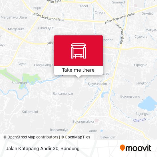 Jalan Katapang Andir 30 map
