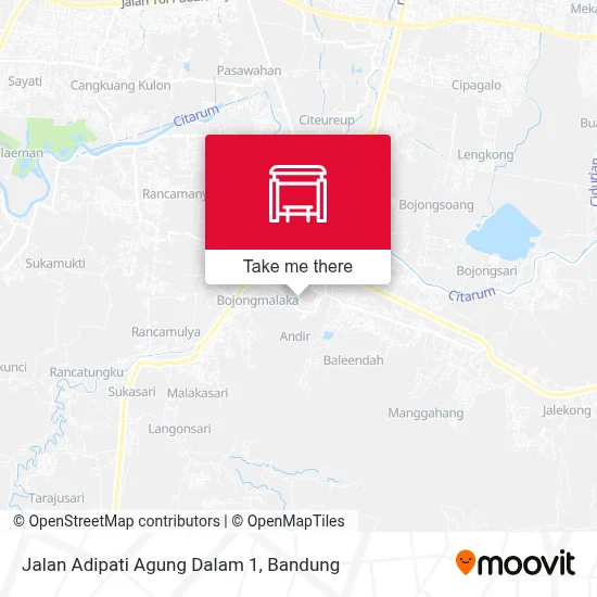 Jalan Adipati Agung Dalam 1 map