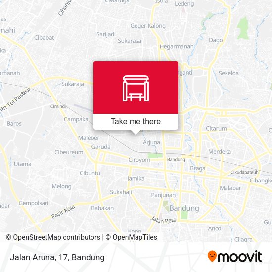 Jalan Aruna, 17 map