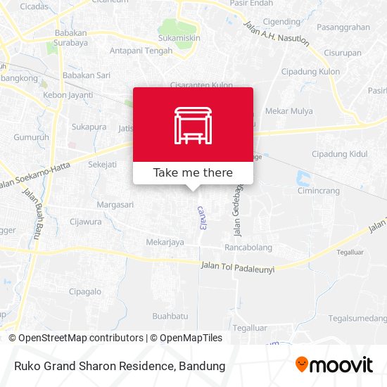 Ruko Grand Sharon Residence map
