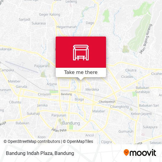 Bandung Indah Plaza map