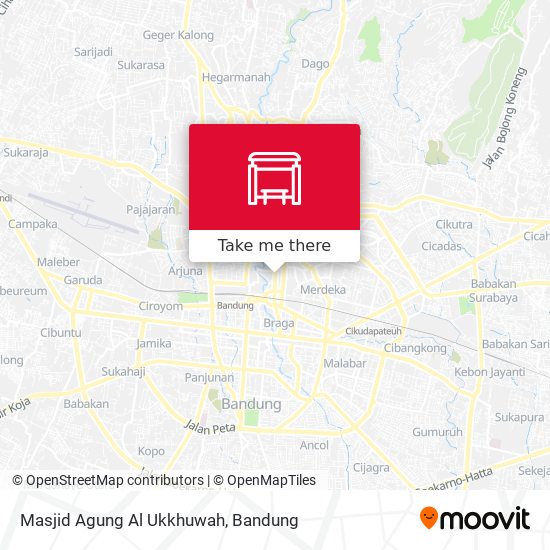 Masjid Agung Al Ukkhuwah map