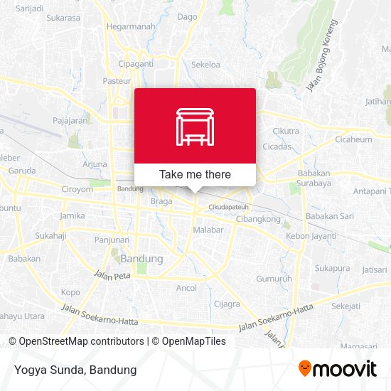 Yogya Sunda map