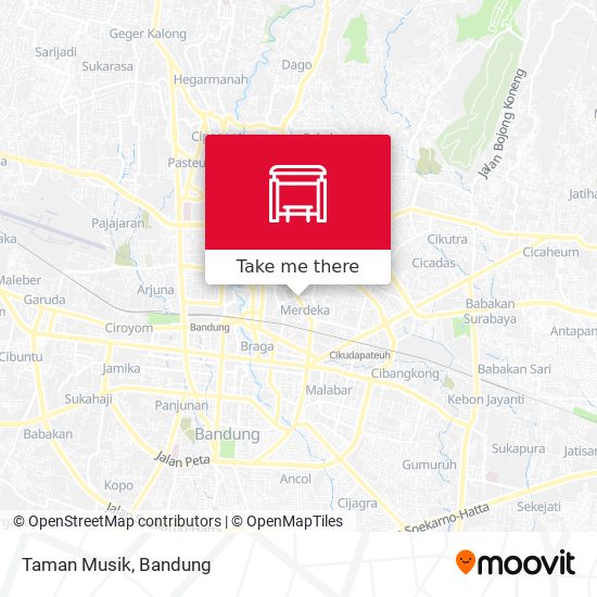 Taman Musik map