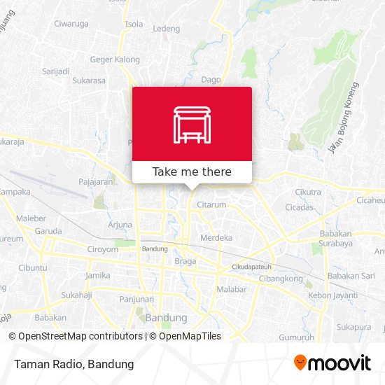 Taman Radio map