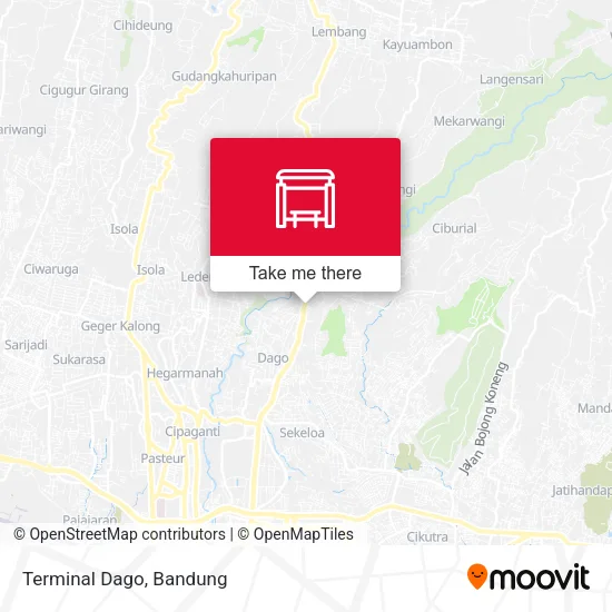 Terminal Dago map