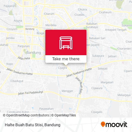 Halte Buah Batu Stisi map