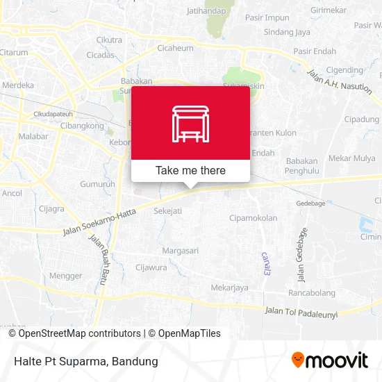 Halte Pt Suparma map