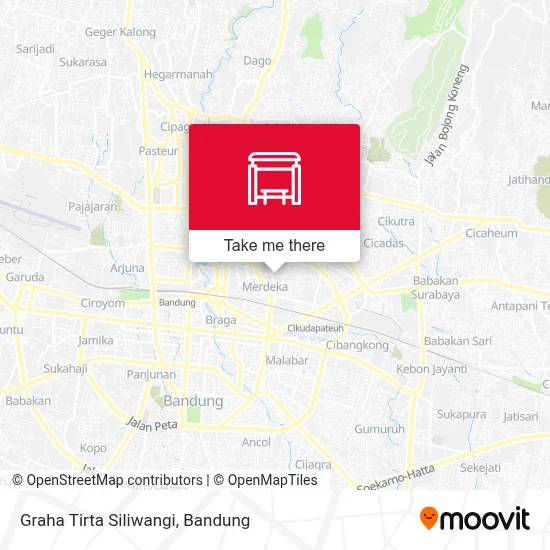 Graha Tirta Siliwangi map