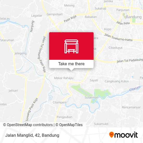 Jalan Manglid, 42 map