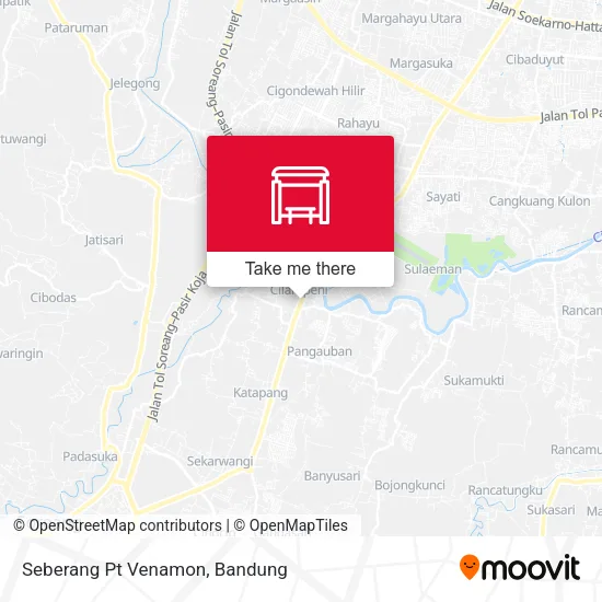 Seberang Pt Venamon map