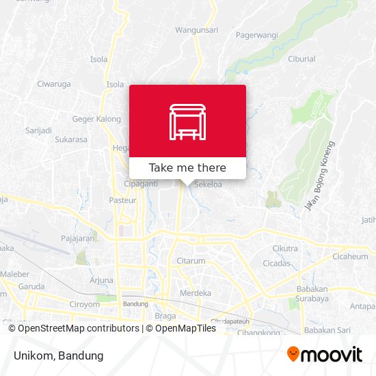 Unikom map