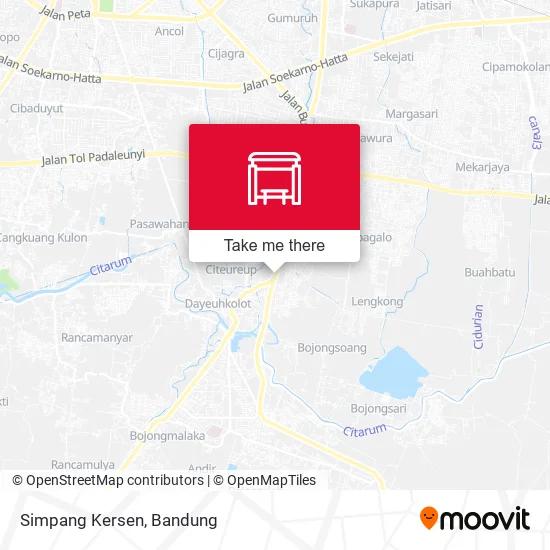 Simpang Kersen map