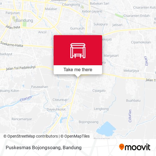 Puskesmas Bojongsoang map