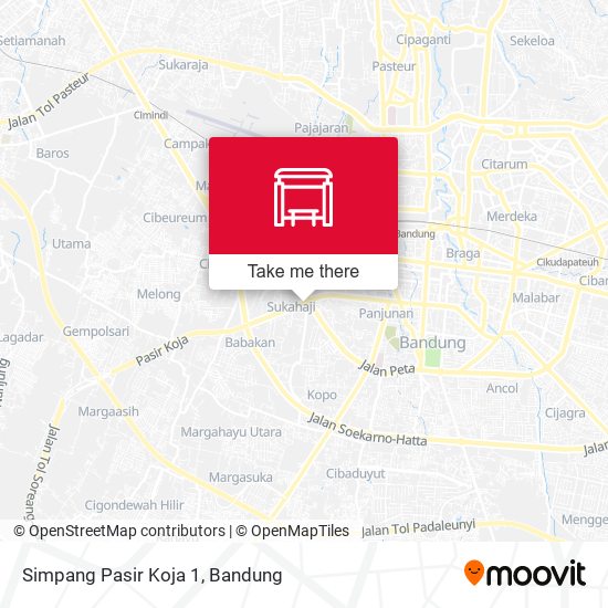 Simpang Pasir Koja 1 map