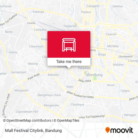 Mall Festival Citylink map