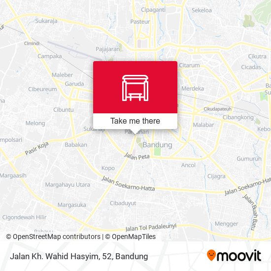 Jalan Kh. Wahid Hasyim, 52 map