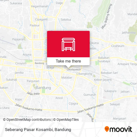 Seberang Pasar Kosambi map