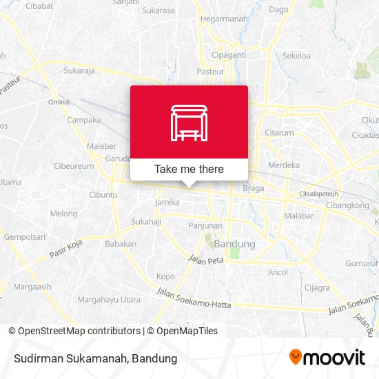 Sudirman Sukamanah map