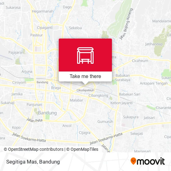 Segitiga Mas map