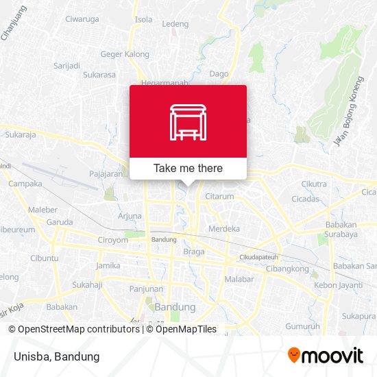Unisba map