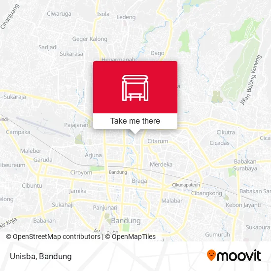 Unisba map