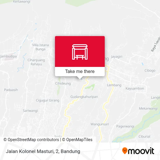 Jalan Kolonel Masturi, 2 map