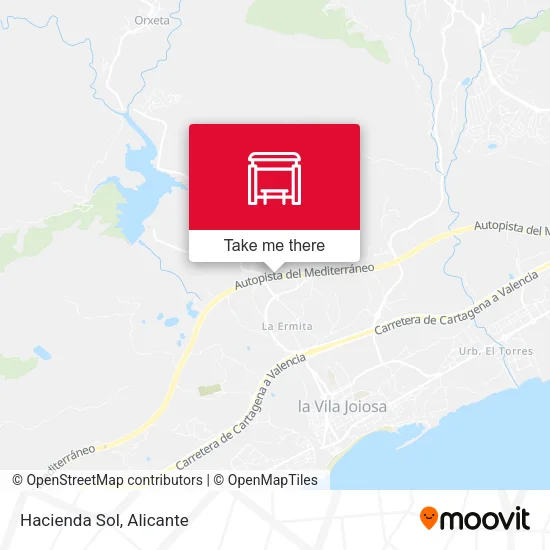 mapa Hacienda Sol