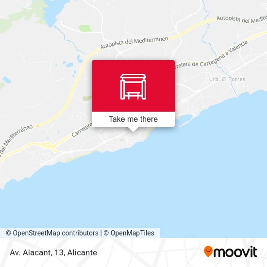 Av. Alacant, 13 map