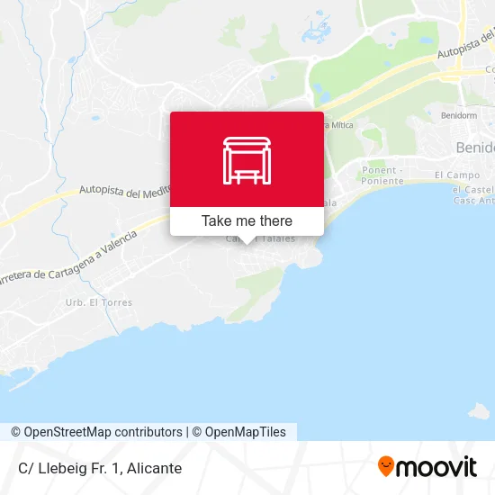 mapa C/ Llebeig Fr. 1