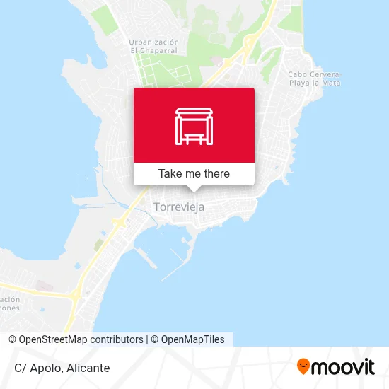 C/ Apolo map