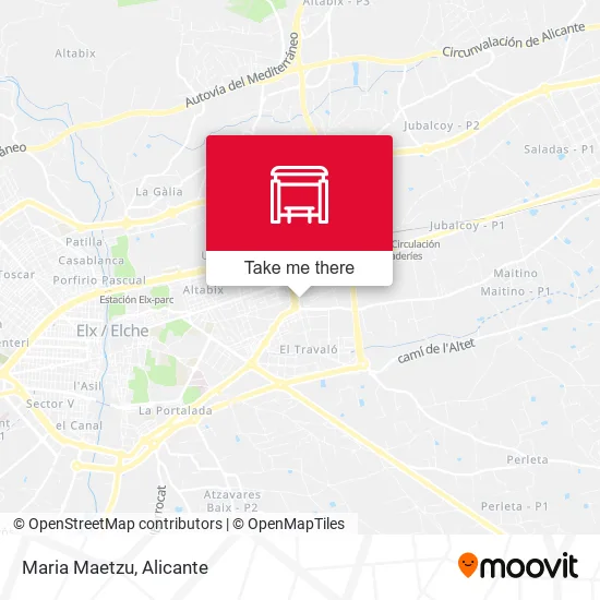 Maria Maetzu map
