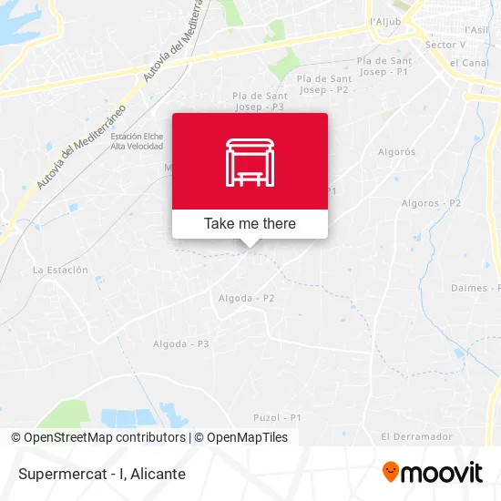 Supermercat - I map