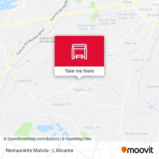 Restaurants Matola - I map