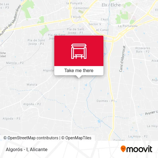Algorós - I map