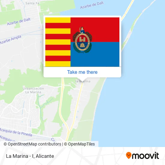 La Marina - I map
