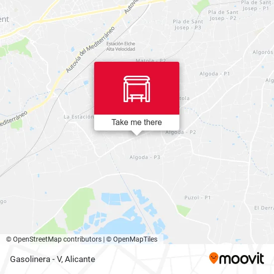 Gasolinera - V map