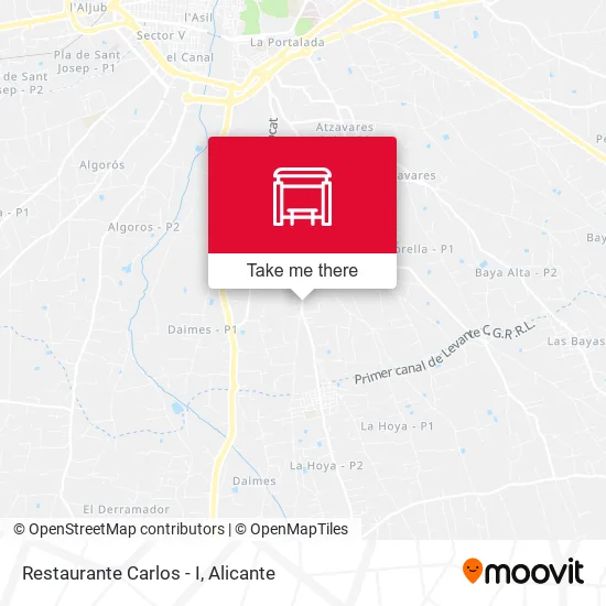 Restaurante Carlos - I map