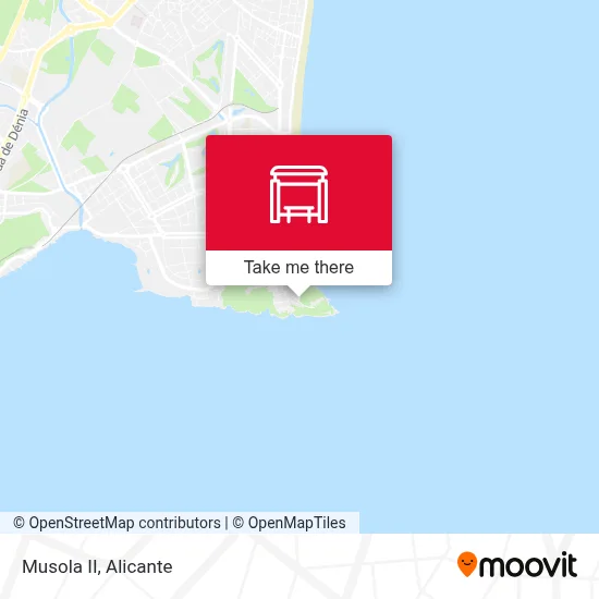 mapa Musola II