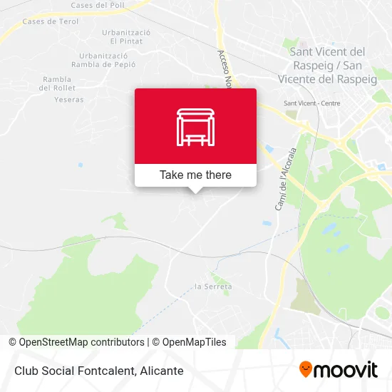 Club Social Fontcalent map