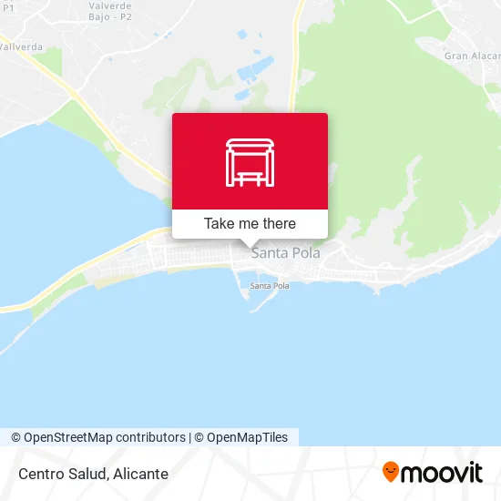 mapa Centro Salud