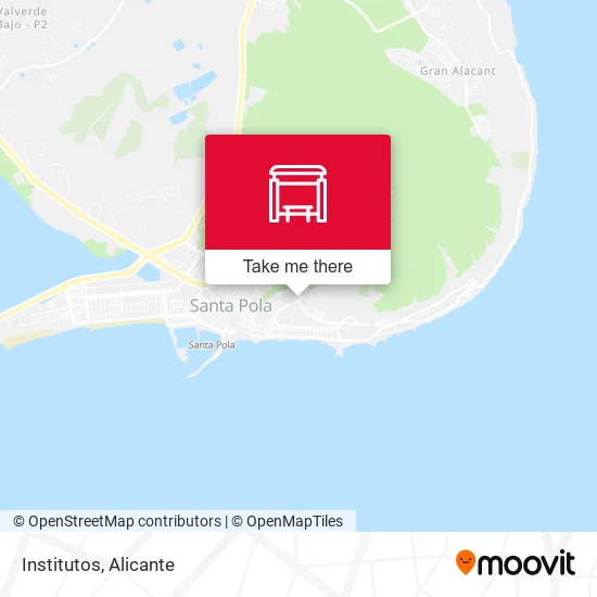 Institutos map
