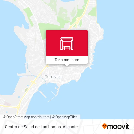 Centro de Salud de Las Lomas map