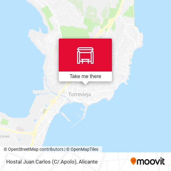 Hostal Juan Carlos (C/.Apolo) map