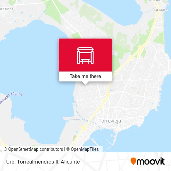 Urb. Torrealmendros II map