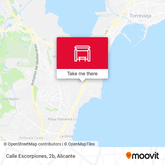 Calle Escorpiones, 2b map