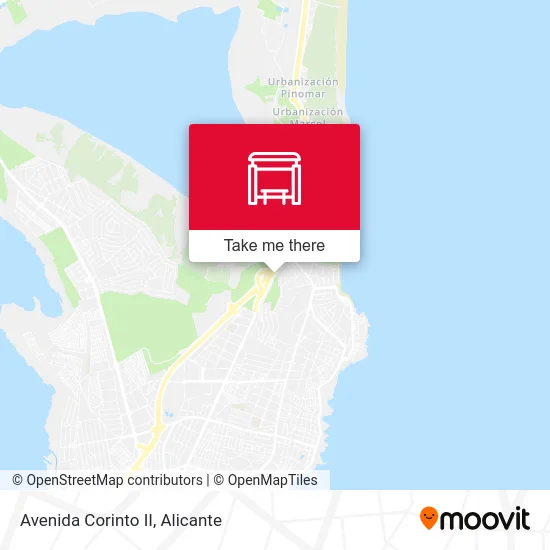 Avenida Corinto II map