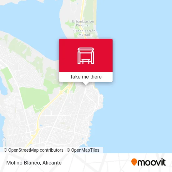 Molino Blanco map